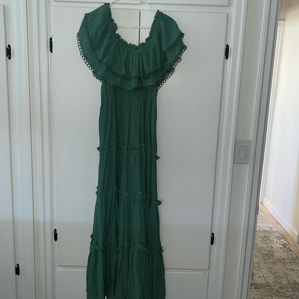 Green dress